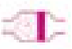 Particle emission filter saturation warning light (Diesel engine) warning lamp icon