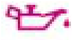 Engine oil pressure warning light warning lamp icon