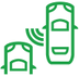 Blind Spot Monitoring System warning lamp icon