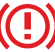 Parking brake warning lamp icon