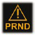 Automatic gearbox fault warning lamp warning lamp icon