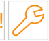 Malfunction (with electric parking brake) warning lamp icon