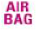 Air bags warning light warning lamp icon