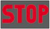 Central STOP warning light warning lamp icon