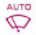 Automatic wipers indicator light warning lamp icon