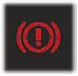 Braking system warning lamp warning lamp icon