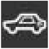 Fuel filler cap warning light warning lamp icon