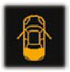Door/boot open warning lamp warning lamp icon