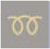 Pre-heat warning lamp icon