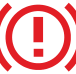 Braking warning lamp icon