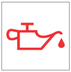 Engine oil pressure (ICE, MHEV) warning lamp icon