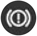 Handbrake, low brake fluid level and fault in Electronic Brake Force Distribution system warning light warning lamp icon