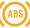 Braking warning lamp icon
