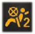 Passenger's airbag deactivated warning lamp * warning lamp icon
