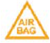 Airbag warning lamp warning lamp icon