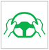 Lane positioning assist warning lamp icon