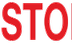 STOP warning lamp icon