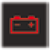 Battery charge warning light * warning lamp icon