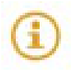 Ice warning warning lamp icon