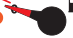 Low fuel level warning lamp icon