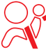 Airbags warning lamp icon