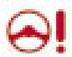 Power steering warning lamp icon