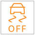 Dynamic stability control /Anti-slip regulation (DSC) warning lamp icon