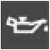 Engine oil pressure warning light warning lamp icon