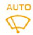 Automatic rain sensitive wipers indicator lamp warning lamp icon