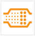 Particle filter (Diesel) warning lamp icon