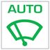 Automatic wiping warning lamp icon
