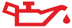 Engine oil pressure warning lamp icon
