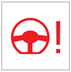 Power steering warning lamp icon