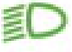 Directional headlamps warning lamp icon