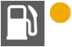 Low fuel level warning light warning lamp icon