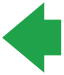 Left-hand direction indicator warning lamp icon