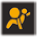 Air bag warning light warning lamp icon