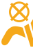 Passenger's airbag system warning lamp icon