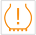 Tire Pressure Monitoring System warning lamp icon