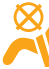 Passenger's airbag system warning lamp icon