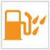 Water in Fuel Filter (Diesel) warning lamp icon