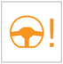 Power steering warning lamp icon