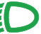 Directional headlamps warning lamp icon