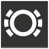 Front brake pad wear warning light warning lamp icon