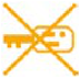 Electronic engine immobiliser warning lamp warning lamp icon