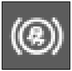 Anti-lock braking system (ABS) warning light warning lamp icon