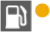 Low fuel level warning light warning lamp icon