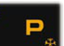 "Park" indicator warning lamp icon
