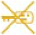 Electronic immobiliser warning lamp icon
