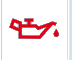 Engine oil pressure warning lamp icon